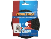 Круг абразивный Практика торцевой 125х22 мм Р 60