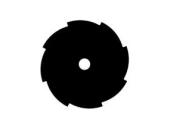 Диск для триммера Efco 8-ми зубый 8300-8550