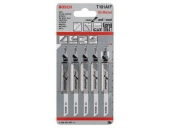 Пилки для лобзика BOSCH по дереву (77 мм; 5 шт.) T101AIF BIM 2.608.634.897