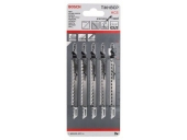 Пилки для лобзика BOSCH по дереву (91 мм; 5 шт.) T301BCP HCS 2.608.633.A37