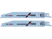 Полотно для сабельной пилы BOSCH S123XF 2 шт. (150х 19х0,9 мм; BIM) 2.608.654.401