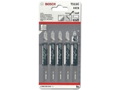 Пилки для лобзика BOSCH по дереву (74 мм; 5 шт.) T111 C HCS 2.608.630.033