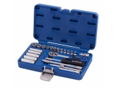 Набор головок торцевых Кобальт 1/4