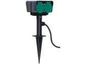 Кабель электрический BRENNENSTUHL садовый 10м 4роз. 230В 3.5кВт 16А до -15°С 1154600