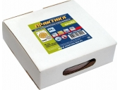 Круги Практика на липкой основе 8 отверстий,125 мм P 240