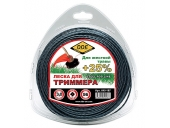 Леска для триммеров DDE Steel rod line 3.0 мм х 56 м