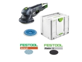 Эксцентриковая шлифмашина Festool Rotex, комплект Limited Edition с расх. матер. в конт. Combi T-Loc RO 150 FEQ-PLUS LimE 916001-219