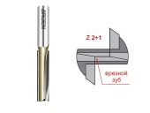 Фреза Arden пазовая с врезным зубом (10x30x90 мм; Z2+1; S8 мм) 105816