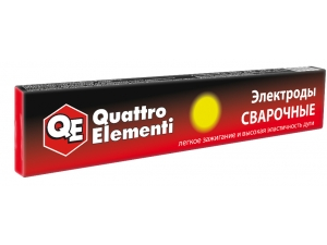 Электороды сварочные QUATTRO ELEMENTI рутиловые 2,5 мм 3,0 кг 772-173