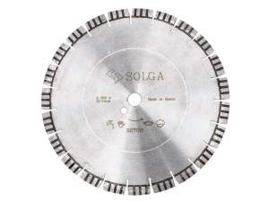 Диск алмазный SOLGA DIAMANT PROFESSIONAL10 сегментный (железобетон) 400мм/25,4