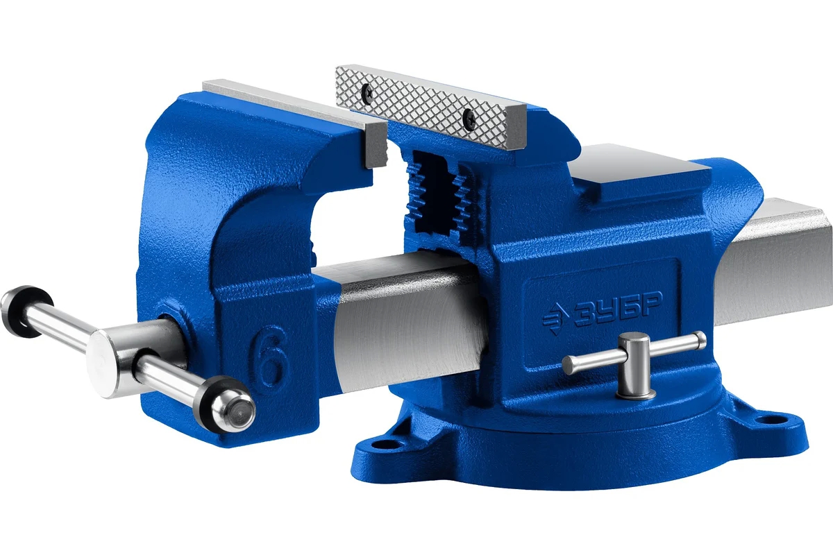 Тиски слесарные ЗУБР 150 мм