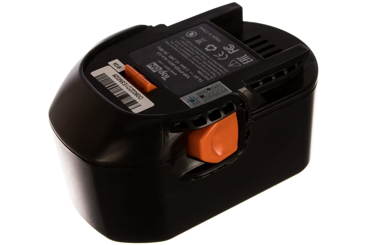 Аккумулятор TopON для AEG BBM. 14.4V 3.0Ah (Ni-Mh) PN: B1414G.
