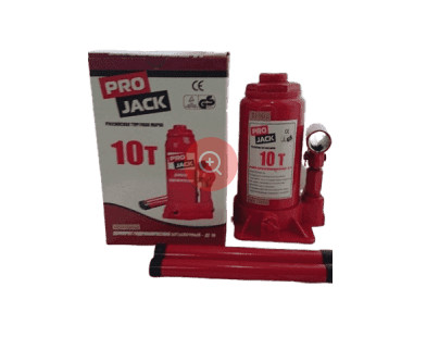 Домкрат гидравлический бутылочный Pro Jack ДГ 10