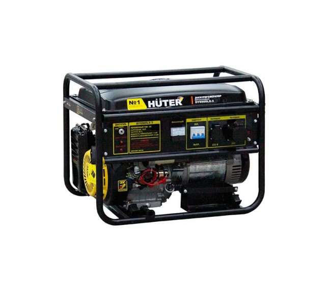 Бензиновый генератор HUTER DY9500LX-3