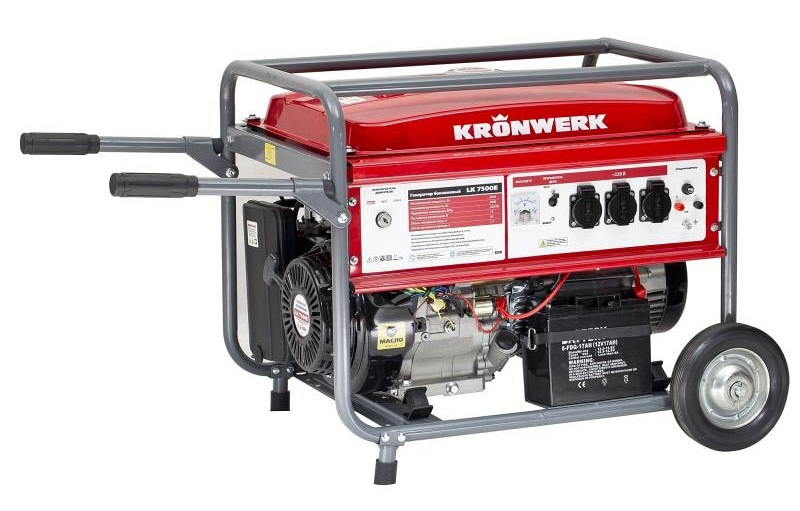 Бензиновый генератор Kronwerk LK 7500E 94694