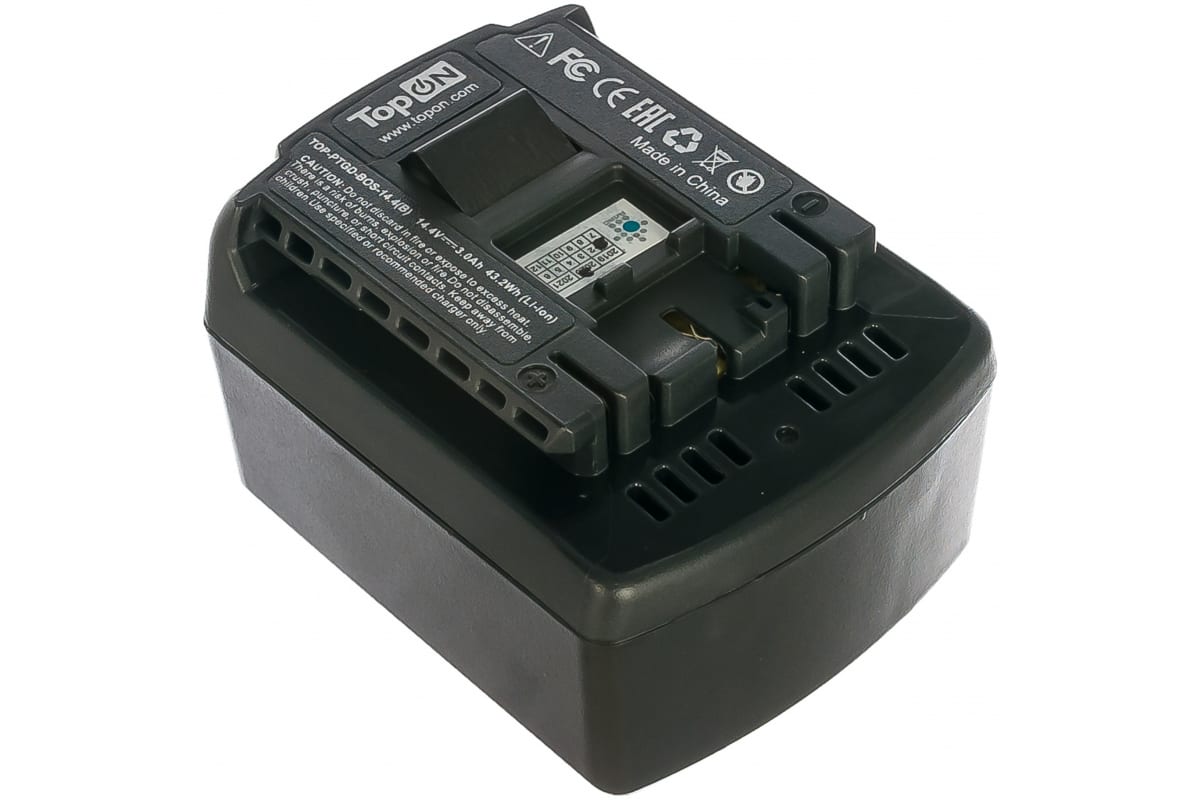 Аккумулятор TopON Для Bosch GDR. 14.4V 3.0Ah (Li-Ion) PN: 2 607 336 224.