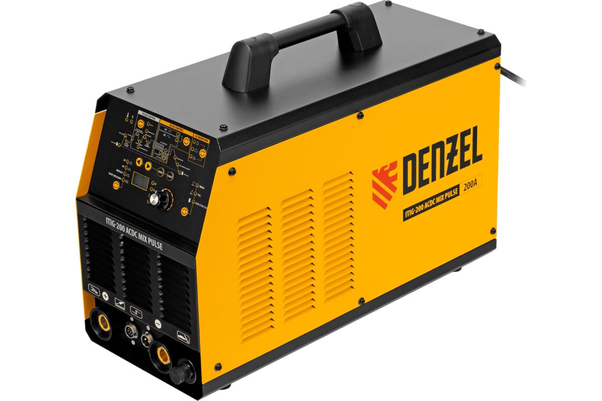 Сварочный инвертор DENZEL ITIG-200 ACDC Mix Pulse