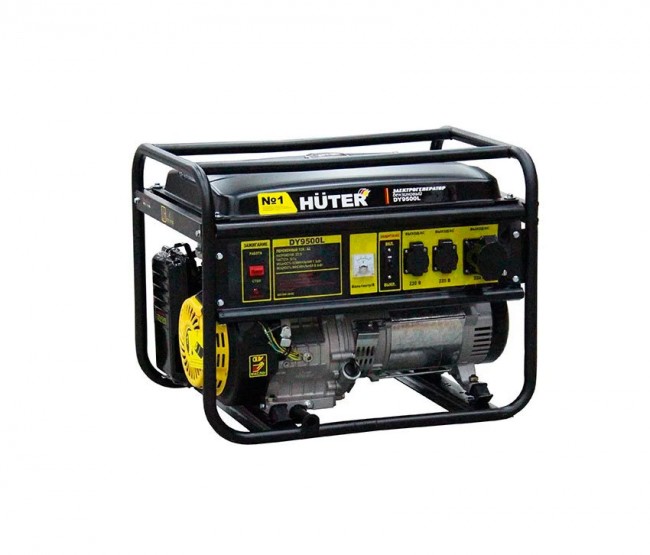 Бензиновый генератор HUTER DY9500L