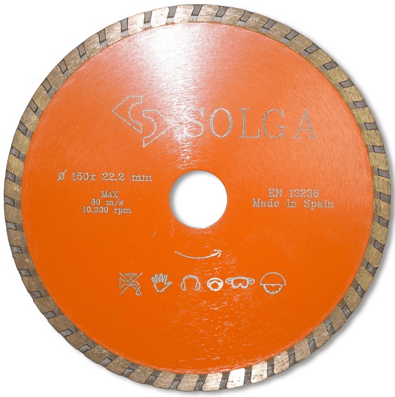 Диск алмазный SOLGA DIAMANT BASIC турбо (железобетон) 150мм/22,23