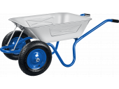 Тачка ЗУБР усиленная ПТ-350 строительная двухколесная 39913