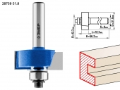 Фреза ЗУБР 31.8 x 12.7 мм, хвостовик 8 мм