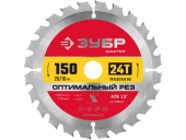 Диск пильный ЗУБР 150 x 20/16 мм, 24Т 36912-150-20-24_z01