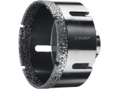 Коронка алмазная ЗУБР АВК, d 80 мм, (М14, 15 мм кромка)