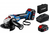 Аккумуляторная угловая шлифмашина ЗУБР AB-125-42