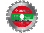 Диск пильный ЗУБР 210 x 30/20 мм, 24Т 36910-210-30-24_z01