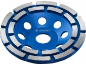 Чашка алмазная ЗУБР d 125 мм, двухрядная