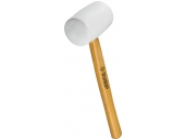 Киянка ЗУБР 230 г, белая, резиновая, диаметр головы 40 мм