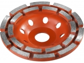 Чашка алмазная ЗУБР Мастер, d 125 мм, двухрядная