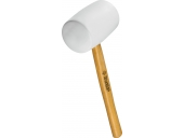 Киянка ЗУБР 900 г, Белая резиновая 100 мм