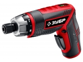 Аккумуляторная отвертка ЗУБР ЗО-ЕМ-3.6 Ли