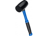 Киянка ЗУБР 680 г, чёрная, резиновая, диаметр головы 80 мм