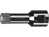 Коронка алмазная ЗУБР АВК, d 14 мм, (М14, 15 мм кромка)