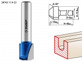 Фреза ЗУБР 11.9 x 13 мм, хвостовик 8 мм