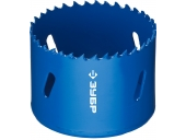 Коронка биметаллическая ЗУБР 60 мм, сталь Р6М5