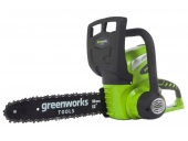 Аккумуляторная цепная пила GreenWorks G40CS30II