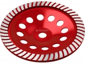 Чашка алмазная ЗУБР Турбо, d 230 мм, сегментированная