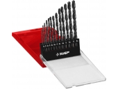 Набор сверл ЗУБР 13 шт, (1.5-6.5 мм), сталь Р4М2, класс В