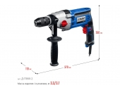 Безударная дрель ЗУБР Д-П900-2