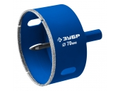 Коронка алмазная ЗУБР АГК, d 65 мм