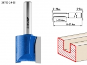 Фреза ЗУБР 24 x 25 мм, хвостовик 8 мм