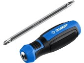 Отвертка ЗУБР SL6/PH2, переставная