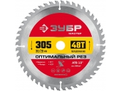 Диск пильный ЗУБР 305 x 30 мм, 48Т 36912-305-30-48_z01