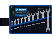 Набор ключей ЗУБР 10 шт, 6 - 24 мм