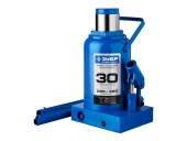 Бутылочный гидравлический домкрат ЗУБР 30т, 285-465мм