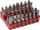 Набор бит ЗУБР 33 шт, с магнитным адаптером 26045-H33