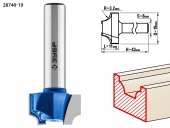 Фреза ЗУБР 19 x 11 мм, радиус 3.2 мм